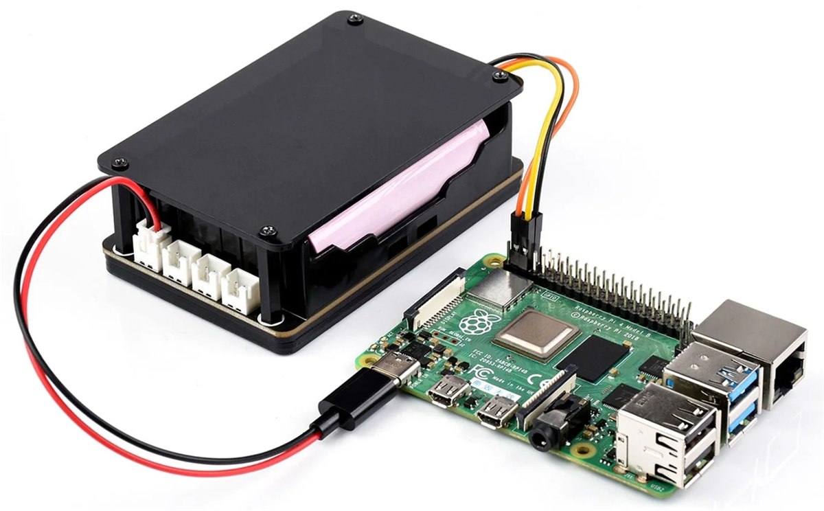 Waveshare UPS Module 3S mit Raspberry Pi 3B+